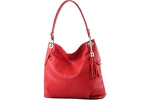 modamoda de - T185 - Sac à bandoulière en cuir pour dames