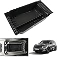GAFAT Compatible with Renault Austral/Espace VI/Rafale 2023 2024 2025 Centre Console Storage Box, Austral E-Tech Hybrid 2024 Armrest Organiser Tray Glove Box, Austral Accessories (Black)