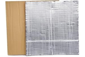 Toaiot 3D pour imprimante 13,7pouces/350mm Isolation lit chauffant Feuille de mousse légère Autocollant de tapis isolant auto-adhésif Tapis thermique de lit chauffant pour Ender 5 Plus/TronyX5S/Voro