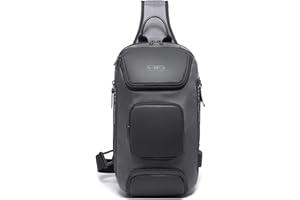 FANDARE Torebka Pierś Torby Męskie i Pierś Biznes Sling Crossbody Bag Duża Pojemność Torby Crossbody Torby Krucjata Plecaki i torby samochodowe Podróży Sport Kolarstwo Wspinaczka górska Poliester