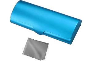 Eyglajdd Leichtes Aluminium Brillenetui für Damen Herren