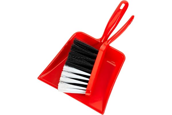 Theo Klein 6613 Borstset, 2 delar I Slittåligt handborstset för barn, inklusive sopskyffel I Mått: 16,5 cm x 5,5 cm x 22,5 cm