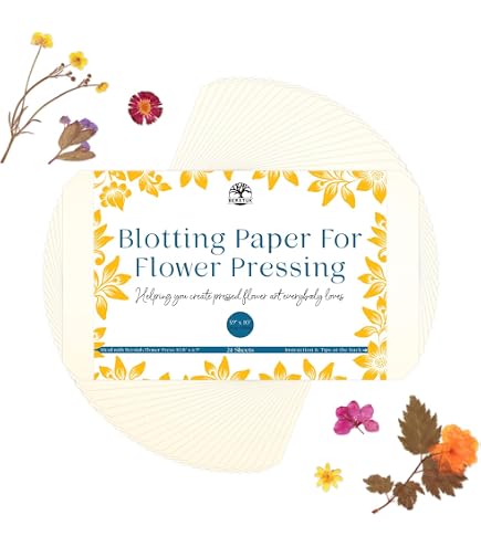 PATIKIL Bloemenpers Papier – 30 Vellen, 15,7 X 11,8 Inch, Herbruikbaar, Voor Droogbloemen, Knutselen En Albums