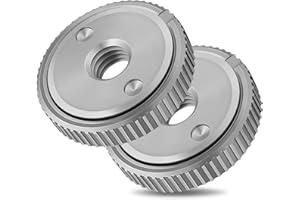 Idota 2 Stück Schnellspannmutter für Winkelschleifer M14, Winkelschleifer Schnellspannmutter Winkelschleifer Zubehör, Spannmutter für Alle Winkelschleifer Schleifscheibenwechsel ohne Werkzeug