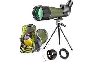 Gosky Alcance de detección en ángulo BAK4 actualizado para Tiro al Objetivo, Caza, observación de Aves, paisajes de Vida Silvestre (Adaptador de cámara Compatible con Nikon)
