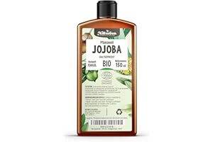 PLANÈTE AU NATUREL Jojobaöl Bio 150 ml - 100% Bio, Rein, Natürlich & Kaltgepresst, Haare und Nägel, Gesichtsöl und Körperöl, Vegan & Hexanfrei