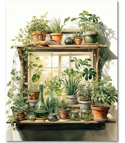 Kit Peinture Numéros Adulte O-Kinee 40x50cm - Paysage - Toile, Pinceaux, Peintures Acryliques