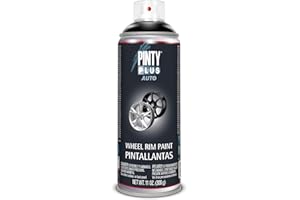 PINTY PLUS PINTYPLUS Pintura EN Spray Auto 520CC Pinta Llantas L104 Negro