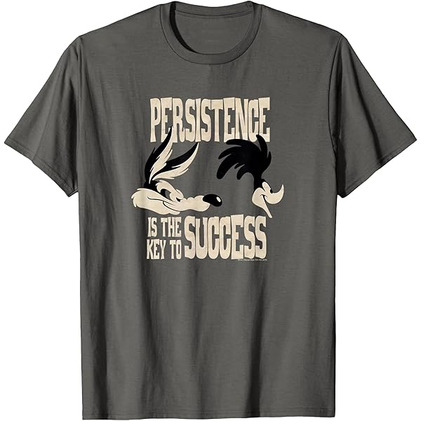 T-shirt Looney Tunes - Vil Coyote 'C'est Fini' - Homme, Coupe Classique, Coton