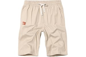 Djtnzdm Pantaloncini Uomo Estivi Bermuda Uomo Cargo Shorts Cotone Uomo Pantalone Corto con Tasche