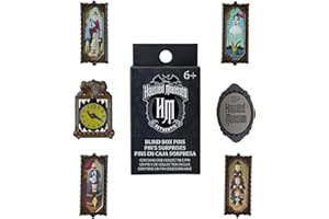 FUNKO Loungefly Disney - Haunted Mansion - Blind Enamel Pin Purchase - Haunted Mansion Enamel Pins - Cute Collectable Novelty Brooch - for Backpacks & Bags - Gift Idea - Official Merchandise