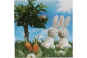 shoot-club24 50 Zielscheiben/Spaßscheiben Häschen Format 14x14cm