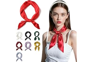 SHUBEIEUMI Hijab para Mujeres, Pañuelo Cuadrado para el Cuello, Bufanda y Fulares Panuelos, Pañuelo de Bolsillo, 70x70cm