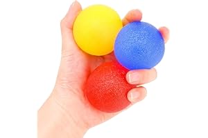 Pallina Antistress Mano Terapia, Lizaty 3 Pezzi Palline Antistress Adulti, Palline Antistress Terapeutiche Mano Riabilitazione Palline aiutano ad alleviare lo anti stress e rafforzare la presa