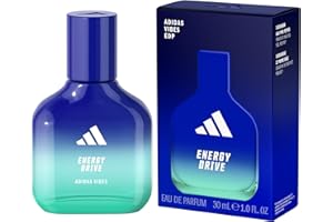 adidas Vibes Energy Drive Eau de Parfum, Per tutti, Energizzante e intrigante, Profumo a lunga durata, Cardamomo e Pepe Rosa 30 ml
