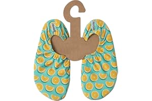 Slipstop Chaussures de plage Sharks pour enfants - Bleu foncé avec requins - Différentes tailles