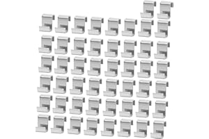 ZAYIN Zaciski do szklarni ze stali nierdzewnej, 50 szt., klipsy do szklarni, do szklarni, szkła, akcesoria zamienne