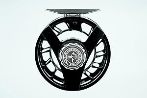 Kingfisher Fly Fishing Big Blackfoot Angelrolle | Langlebige, leichte, leistungsstarke Angelrolle zum Fliegenfischen