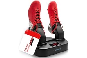 ShoeDry Ozone - Sèche-Chaussures & Rafraîchisseur de Chaussures - Technologie à l'Ozone - Élimine Les bactéries et Les Champignons - Pas d'odeurs désagréables - Chaussures fraîches et Propres