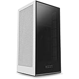 NZXT H1 - Boîtier ITX à petit facteur de forme - Airfllow à double chambre - Panneau avant en verre trempé teinté - Alimentat
