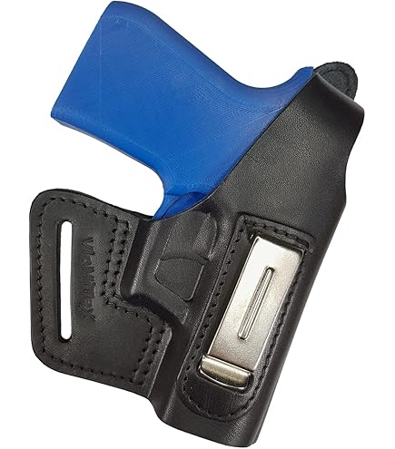 Holster de ceinture en cuir OWB pour Browning Hi Power (R.H) - France