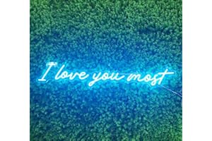 RAAXOLA Lumière acrylique alimentée par USB pour décoration murale anniversaire de mariage doré chambre salon bar salle de jeux bal (43 cm x 20 cm)