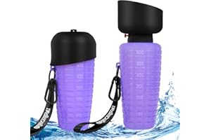 TAUCHGOE Dog Portable Water Bottle Leak Proof Collapsible Dog Water Bottle Dog Water Bottles for Walking 600ml Water Dispenser for Dogs