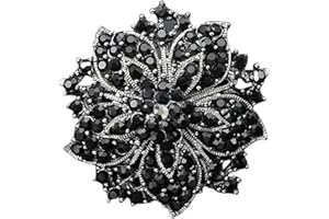 FAIRYGATE Brooches for Women Rhinestone Hat Jewelry Brooch Pins Creative Jewelry for Backpack Cloths Bags Decorations, B46