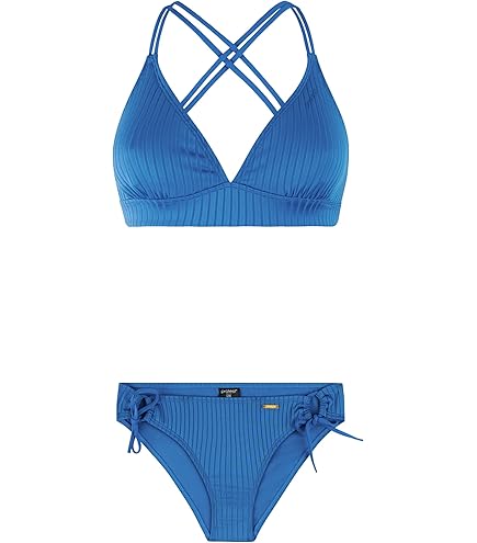 Protest Mm Goa 20 C Bikini Donna - Top Halter Con Coppe Push-Up, Stampato, Mix & Match