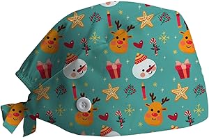 AIchenYW Op Haube Stoff OP Hauben Stoff Krankenschwester Zubehör für Ärzten Krankenschwestern Zahnärzten Pharmazeuten Tierärzten Medizinischem A02