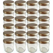 28er Set Mini Sturzgläser 53ml To43 goldener Deckel Portionsgläser 28er Set Mini Sturzgläser 53ml To43 goldener Deckel Portionsgläser