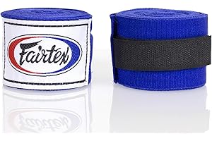 Fairtex Bandages de Boxe HW2 : Confort et Style pour Tous Les Combattants ! Protège Poignet et Cheville avec élégance, Disponible en différentes Longueurs et Couleurs