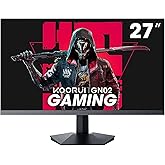 KOORUI 27 Inch PC Gamer Screen, PC Monitor 240Hz, FHD, 1ms, Adaptive Sync (1920 x 1080p, DCI-P3 90%, SRGB 100%, HDMI, Display