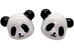 Bluebubble PING PONG THE PANDA CLIP ON Earrings on Gift Card