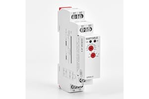 GAEYAELE GEYA Current Monitoring Relay Overcurrent Undercurrent Protection Relay(0.8-8A,AC/DC24V~240V)