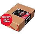 Bullfix Universal Plasterboard Fixings Heavy Duty 96 Pack, Drywall Anchor, Plasterboard Wall Plug Alternative for Dot & Dab, Stud & Hollow Cavity Wall Anchor Kit with Screws