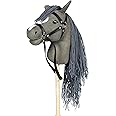 ByAstrup - Horse Head to Ride on Grey - Wood - 84362
