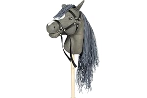 ByAstrup - Tête de Cheval à chevaucher Gris - Bois - 84362