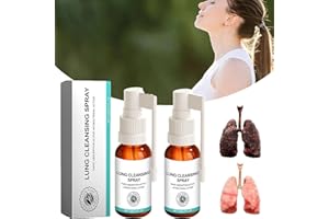 YANOBIA Medilisk Lungenreinigungsspray – Kräuter-Lungenreinigungsspray, kraftvolle Lungenunterstützung und Reinigung, Spray für Lungenreinigung (2 Stück)