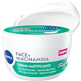 NIVEA Face+ Mattifying Face Cream with Niacinamide, 100 ml | Mattifying Face Cream with Niacinamide, 48h Hydration, 12h Contr