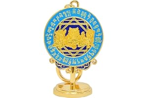 FENGSHUISALE Feng Shui Three Celestial Guardians Keychain Harmony Wealth Porsperity Success Good Luck Amulet Christmas Gift W5468