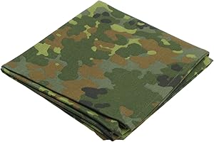 A.BLÖCHL Bundeswehr Halstuch / Dreiecktuch Flecktarn 100% Viskose