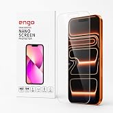 Engo Apple iPhone 17 Pro Max İle Uyumlu Ekran Koruyucu 6.9 in&ccedil; Şeffaf, Dayanıklı Esnek Yapılı Kırılmaz 9H Nano Cam Koruma