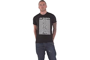 Joy Division Men's Unknown Pleasures T-Shirt Black
