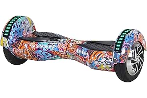 ‎ROBWAY Robway W2 Hoverboard | 𝐃𝐀𝐒 𝐎𝐑𝐈𝐆𝐈𝐍𝐀𝐋 ® Hoverboards für Kinder Jugendliche & Erwachsene - APP Steuerung - 𝟮 x 𝟯𝟓𝟬 Watt Motoren - Self-Balance Funktion - Bluetooth