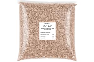Suinga Abono Fertilizante Triple 15 de 1 kg | 15% Nitrógeno, 15% Fósforo, 15% Potasio, 5% Azufre | Adaptado para Cubrir la Mayoría de Necesidades en Todos los Cultivos