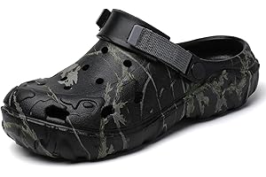 CERYTHRINA Zuecos de Jardín para Unisex Hombre Sandalias Ligeras y Transpirables sin Cordones, para Verano, Playa, Caminar