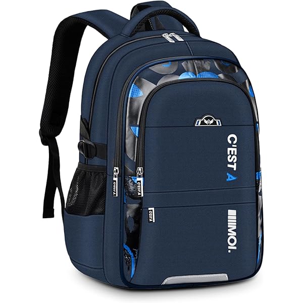 Amythe Schooltas voor meisjes, schoolrugzak voor meisjes 1e - 5e klas met schattig muntzak, casual rugzak school voor kinderen tieners, ideaal voor school en reizen, zwart