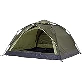Lumaland Camping tent, light pop-up tent, 2 &ndash; 3 seater, dome tent, trekking and festival Igloo tent, fast tent, water pass