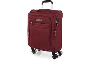 JASLEN - Valise Cabine Avion - Bagages Cabine Résistant - Petite Valise Semi Rigide - Bagage Cabine 4 roulettes - Valise Ultra Légère Cadenas à Combinaison - Bagage Cabine en Matériau EVA, Grenade